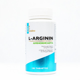 L-аргінін L-Arginin ABU, 100 таблеток - Інтернет-магазин спільних покупок ToGether