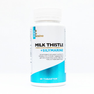 Комплекс рослинних екстрактів з розторопшою та вітамінами групи B Milk Thistle+ ABU, 60 капсул - Інтернет-магазин спільних покупок ToGether