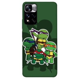 Чохол itsPrint Green turtles для Xiaomi Poco M4 Pro 5G - Інтернет-магазин спільних покупок ToGether
