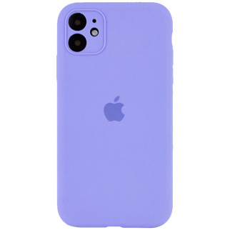 Чохол Silicone Case Full Camera Protective (AA) для Apple iPhone 12 (6.1") Бузковий / Dasheen / PVH - Інтернет-магазин спільних покупок ToGether