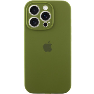 Чохол Silicone Case Full Camera Protective (AA) для Apple iPhone 12 Pro (6.1") Зелений / Dark Olive / PVH - Інтернет-магазин спільних покупок ToGether