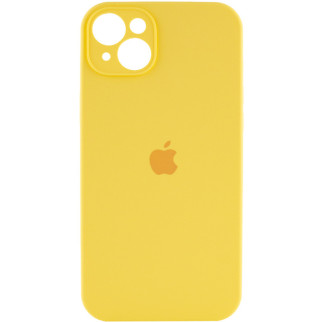Чохол Silicone Case Full Camera Protective (AA) для Apple iPhone 14 (6.1") Жовтий / Yellow / PVH - Інтернет-магазин спільних покупок ToGether