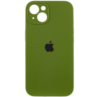 Чохол Silicone Case Full Camera Protective (AA) для Apple iPhone 14 (6.1") Зелений / Dark Olive / PVH - Інтернет-магазин спільних покупок ToGether