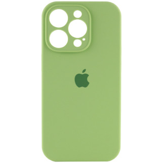 Чохол Silicone Case Full Camera Protective (AA) для Apple iPhone 14 Pro Max (6.7") М'ятний / Mint / PVH - Інтернет-магазин спільних покупок ToGether