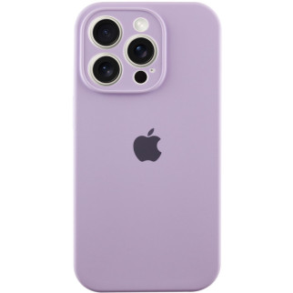 Чохол Silicone Case Full Camera Protective (AA) для Apple iPhone 15 Pro Max (6.7") Бузковий / Lilac / PVH - Інтернет-магазин спільних покупок ToGether