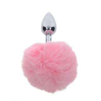 Анальна пробка з кролячим хвостиком Taboom Bunnytail Buttplug, рожевий - Інтернет-магазин спільних покупок ToGether