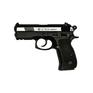 Пістолет пневматичний ASG CZ 75D Compact Nickel BB кал. 4.5 мм - Інтернет-магазин спільних покупок ToGether