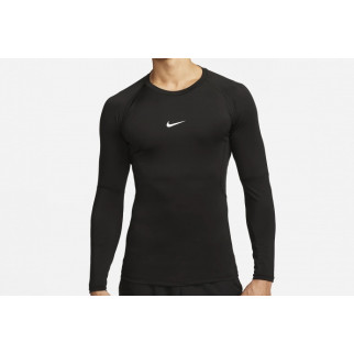 Чоловічий Лонгслів Nike DF TIGHT TOP LS Чорний M (7dFB7919-010 M) - Інтернет-магазин спільних покупок ToGether