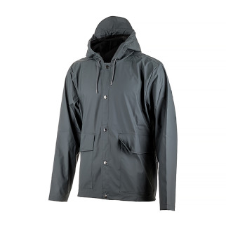 Чоловіча Куртка Rains Short Hooded Coat Сірий XS-S (7d1826-Slate XS-S) - Інтернет-магазин спільних покупок ToGether
