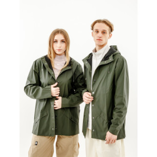 Чоловіча Куртка Rains Jacket Зелений 2XS-XS (7d1201-Green 2XS-XS) - Інтернет-магазин спільних покупок ToGether