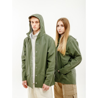 Чоловіча Куртка Rains Jacket Зелений L-XL (7d1201-Olive L-XL) - Інтернет-магазин спільних покупок ToGether