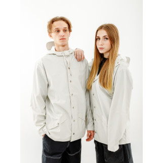 Чоловіча Куртка Rains Jacket Бежевий M-L (7d1201-OffWhite M-L) - Інтернет-магазин спільних покупок ToGether