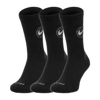 Жіночі Шкарпетки Nike U ED CRE BBALL 3PR 144 Чорний 34-38 (7dDA2123-010 34-38) - Інтернет-магазин спільних покупок ToGether