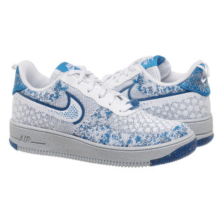 Дитячі Кросівки Nike AF1 CRATER FLYKNIT NN Білий Блакитний 38 (7dDM1060-100 38) - Інтернет-магазин спільних покупок ToGether