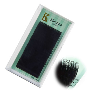 Вії для нарощування SK Silicone Eyelashes чорні мікс 15-20 мм вигин C - Інтернет-магазин спільних покупок ToGether