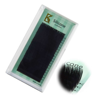 Вії для нарощування SK Silicone Eyelashes чорні мікс 7-13 мм вигин CC - Інтернет-магазин спільних покупок ToGether