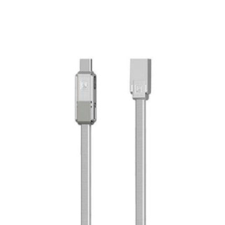 Combo 3-in-1 кабель Lightning/microUSB/Type-C USB, 1м silver Gplex RC-070th Remax 370102 - Інтернет-магазин спільних покупок ToGether