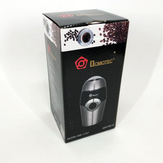 Кавомолка DOMOTEC MS-1107, електрична кавомолка для турки, портативна кавомолка, подрібнювач кави - Інтернет-магазин спільних покупок ToGether