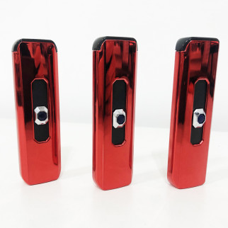 Запальничка електрична, електронна спіральна запальничка подарункова, сенсорна USB. Колір червоний - Інтернет-магазин спільних покупок ToGether