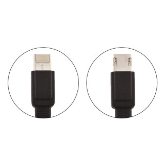 Кабель Lightning-microUSB 1 м WK WDC-009-Black - Інтернет-магазин спільних покупок ToGether