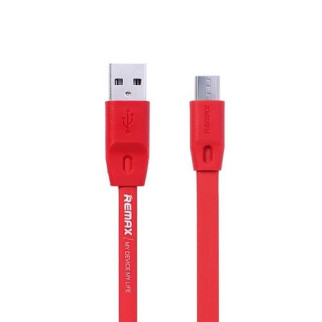 Кабель micro USB 2 м Full Speed червоний Remax RC-001m - Інтернет-магазин спільних покупок ToGether