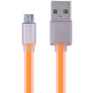 Кабель microUSB Colorful 1м orange Remax 311801 - Інтернет-магазин спільних покупок ToGether