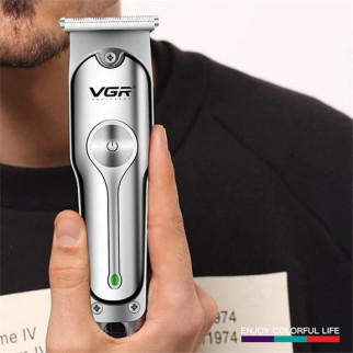 Машинка для стрижки волосся акумуляторна VGR V-071 тример для бороди та вусів, окантувальна машинка - Інтернет-магазин спільних покупок ToGether