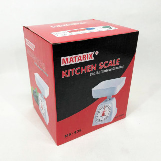 Ваги кухонні механічні MATARIX MX-405 5 кг, ваги для зважування продуктів. Колір: зелений - Інтернет-магазин спільних покупок ToGether