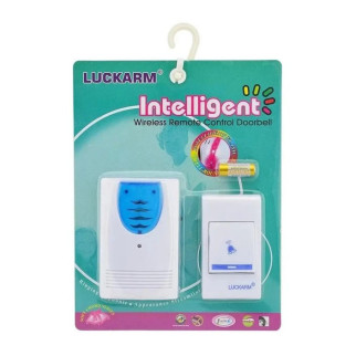 Дверний дзвінок від батарейок Luckarm Intelligent 8203 бездротовий. Колір: блакитний - Інтернет-магазин спільних покупок ToGether