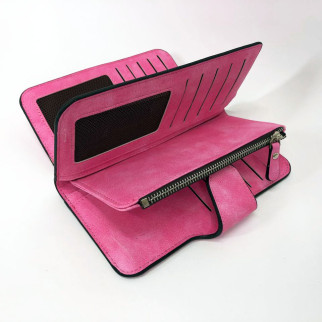 Жіночий гаманець портмоне клатч Baellerry Forever N2345, Компактний гаманець дівчинці. Колір: малиновий - Інтернет-магазин спільних покупок ToGether