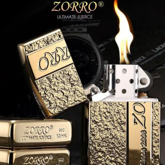 Запальничка бензинова Zorro HL-358, подарункова запальничка сувенірна, вітрозахисна запальничка бензин - Інтернет-магазин спільних покупок ToGether