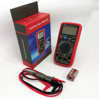 Цифровий Професійний мультиметр Digital VC61 вольтметр тестер. Зі звуком видає сигнал під час дзвінка - Інтернет-магазин спільних покупок ToGether