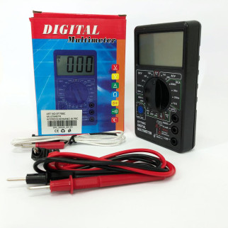 Мультиметр тестер цифровий DT 700C зі звуком та термометром, мультиметр для автомобіля, для дому - Інтернет-магазин спільних покупок ToGether
