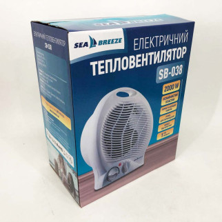Тепловентилятор ветродуйка SeaBreeze SB-038, побутовий тепловентилятор, тепловентилятор для дому - Інтернет-магазин спільних покупок ToGether