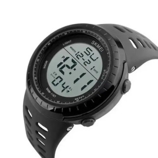 Годинник наручний чоловічий SKMEI 1167BK BLACK, армійський годинник протиударний. Колір: чорний - Інтернет-магазин спільних покупок ToGether
