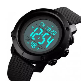Годинник наручний чоловічий SKMEI 1434BKWT BLACK-WHITE, оригінальний чоловічий годинник. Колір: чорний - Інтернет-магазин спільних покупок ToGether