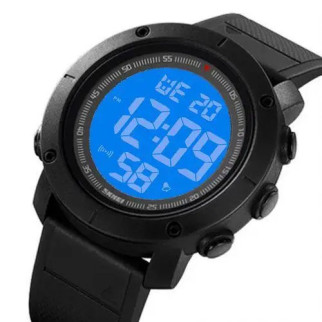 Годинник наручний чоловічий SKMEI 2122BKWT BLACK-WHITE, чоловічий тактичний годинник. Колір: чорний - Інтернет-магазин спільних покупок ToGether