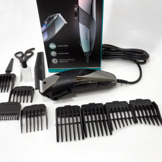 Професійна машинка VGR V-121 провідна машинка для стрижки волосся керамічне лезо, 8 насадок - Інтернет-магазин спільних покупок ToGether