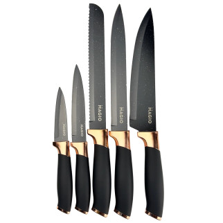 Універсальний кухонний ножовий набір Magio MG-1092 5 шт, набір ножів для кухні, набір кухонних ножів - Інтернет-магазин спільних покупок ToGether