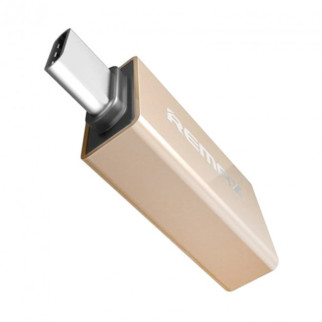 Перехідник Transcend RA-OTG1 USB(F) to Type C(M) Gold Remax 340908 - Інтернет-магазин спільних покупок ToGether