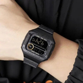 Годинник наручний чоловічий SKMEI 2022GDBK, армійський годинник протиударний, годинник армійський скмей чоловічий - Інтернет-магазин спільних покупок ToGether