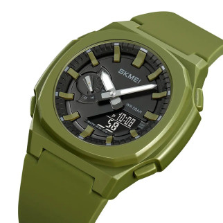 Годинник наручний чоловічий SKMEI 2091AGBK, тактичний годинник, годинник армійський оригінал, наручний для військових - Інтернет-магазин спільних покупок ToGether