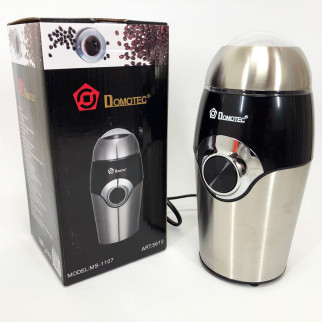 Кавомолка DOMOTEC MS-1107, електрична кавомолка для турки, портативна кавомолка, подрібнювач кави - Інтернет-магазин спільних покупок ToGether