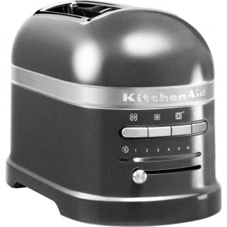 Тостер KitchenAid Artisan 5KMT2204EMS 1250 Вт сріблястий - Інтернет-магазин спільних покупок ToGether