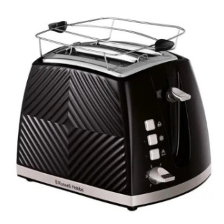 Тостер Russell Hobbs Groove 26390-56 850 Вт чорний - Інтернет-магазин спільних покупок ToGether