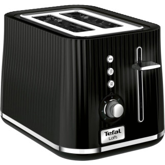 Тостер Tefal Loft TT7618 850 Вт чорний - Інтернет-магазин спільних покупок ToGether