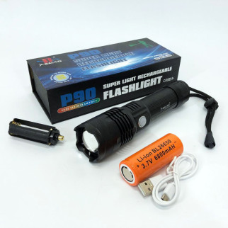 Ліхтар акумуляторний X-Balog BL-B88-P90, яскравий ліхтарик, якісний ліхтарик, потужний ручний ліхтарик - Інтернет-магазин спільних покупок ToGether