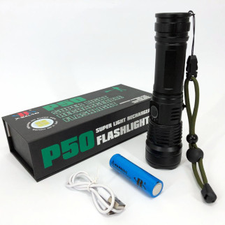 Тактичний ліхтар POLICE BL-X71-P50 Тактичні ліхтарі | Надпотужний ліхтарик - Інтернет-магазин спільних покупок ToGether