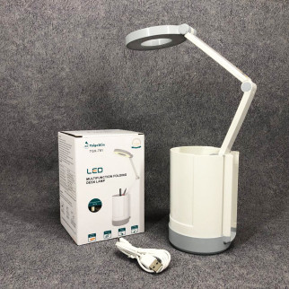 Настільна лампа Taigexin TGX-781 бездротова акумуляторна, підставка для телефону канцелярії - Інтернет-магазин спільних покупок ToGether