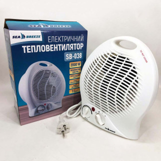 Тепловентилятор ветродуйка SeaBreeze SB-038, побутовий тепловентилятор, тепловентилятор для дому - Інтернет-магазин спільних покупок ToGether